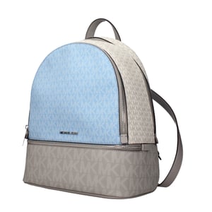 Michael Kors Beiger Stoff-Rucksack