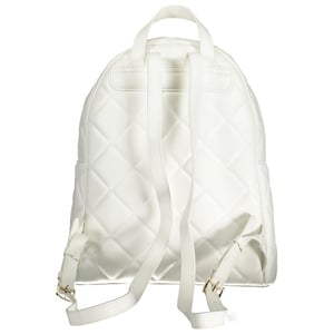 Mario Valentino Bianco Polyurethan Damen Rucksack