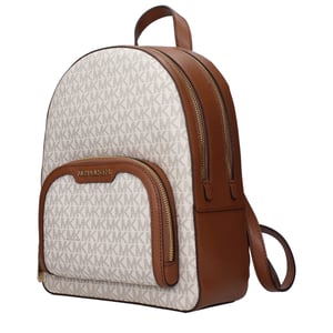 Michael Kors Beige Stoff-Rucksack