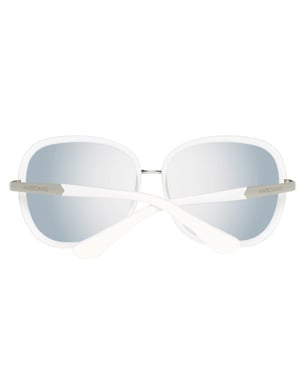 Guess By Marciano Silberne Kunststoff-Sonnenbrille