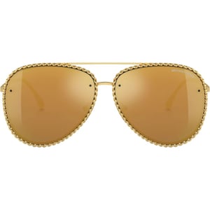 Michael Kors Goldmetall-Sonnenbrille