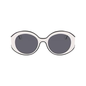 Longchamp Beige Eingegossene Sonnenbrille