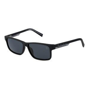 Timberland Schwarze Edelstahl-Sonnenbrille