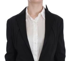 Maßgeschneiderter Blazer mit langen Ärmeln und Bindegürtel