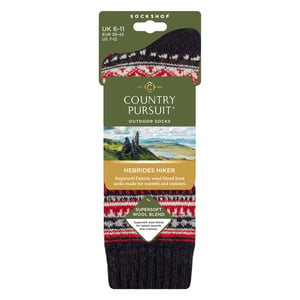 Herren Wollmischung Wandersocken Gepolsterte Wanderschuhsocken