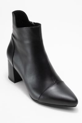 Gael Leder Blockabsatz Stiefel