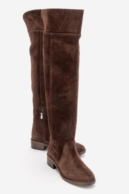 Petya Leder Oberschenkelhoher Stiefel