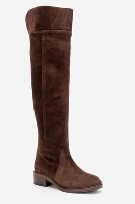 Petya Leder Oberschenkelhoher Stiefel