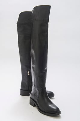 Petya Leder Oberschenkelhoher Stiefel
