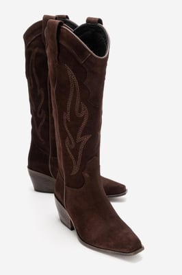 Pietro Leder-Western-Kniestiefel