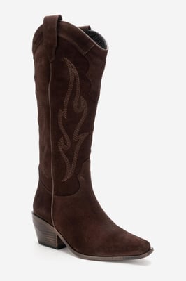 Pietro Leder-Western-Kniestiefel