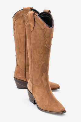Pietro Leder-Western-Kniestiefel