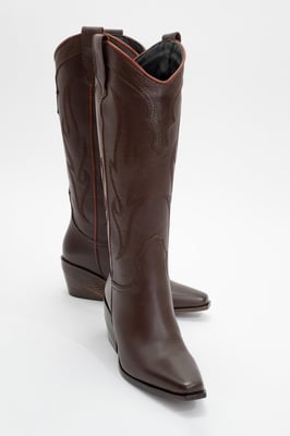 Pietro Leder-Western-Kniestiefel