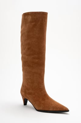 Siora Leder Knieholer Stiefel