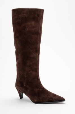 Siora Leder Knieholer Stiefel