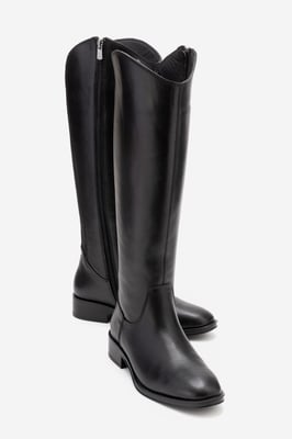 Ruiz Leder Knieholer Stiefel (Damen)