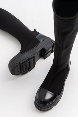 Bella Stretch Scuba Kniehoher Stiefel