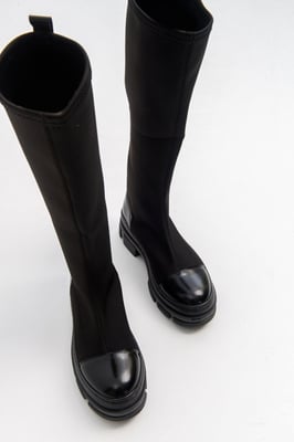 Bella Stretch Scuba Kniehoher Stiefel