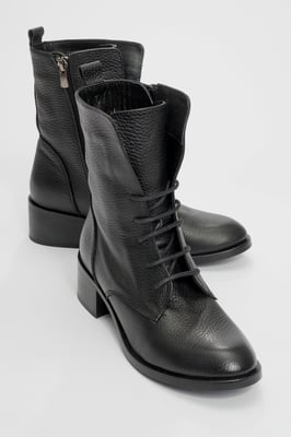 Lana Leder Blockabsatz Stiefel