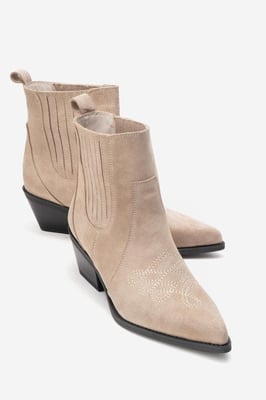 Julieta Leder-Blockabsatz Western-Stiefel (Damen)