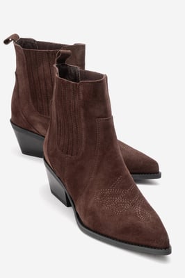 Julieta Leder-Blockabsatz Western-Stiefel (Damen)