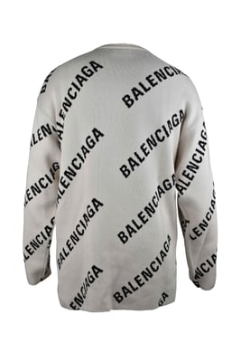Balenciaga Pullover Weiß