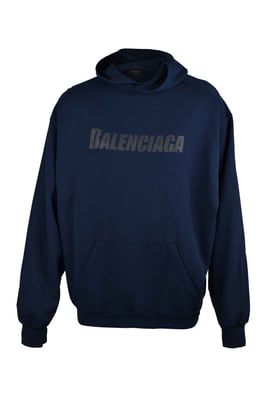 Balenciaga Sweatshirt Blau
