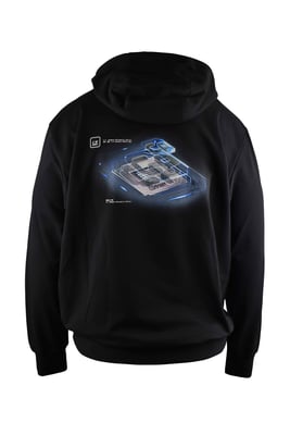 C.P. Company Sweatshirt Hoodie Schwarz