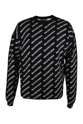Balenciaga Pullover Schwarz
