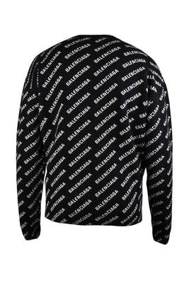 Balenciaga Pullover Schwarz