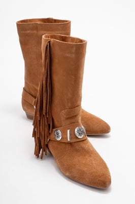Selora Leder Schnalle Western Boot