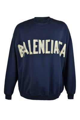 Balenciaga Sweatshirt Blau