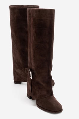 Lojo Leder Blockabsatz Stiefel (Damen)