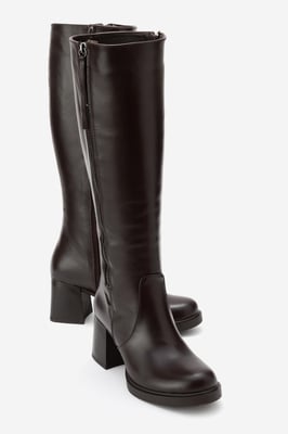Lensa Leder Blockabsatz Stiefel (Damen)