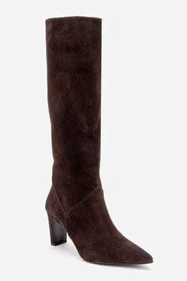 Merla Leder Blockabsatz Stiefel (Damen)