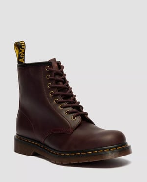 Dr. Martens 1460 Crazy Horse Leder Kirsche Rote Stiefel