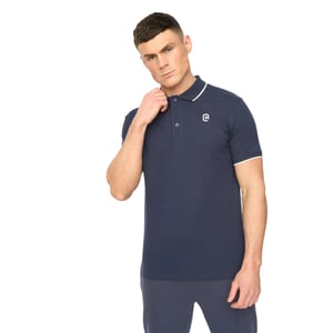 Crosshatch - "Crufton" Poloshirt für Herren (Marine)