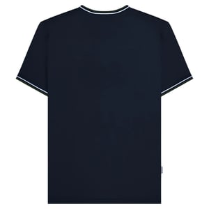 Lambretta - "AW24" T-Shirt für Herren (Marine/Weiß/Grün)