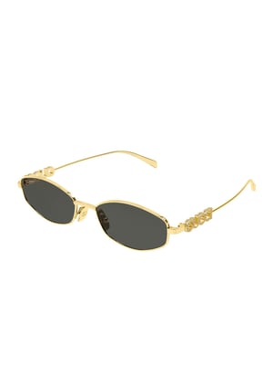 Gucci Sonnenbrille Gold/Grau