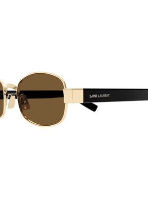 Saint Laurent Sonnenbrille Gold/Braun