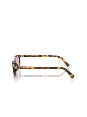Miu Miu Sonnenbrille Rot/ Schildpatt