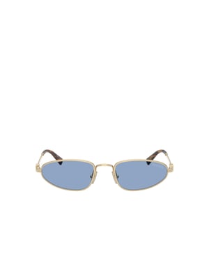 Miu Miu Sonnenbrille Blau/Gold