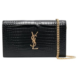 Saint Laurent Cassandre Croco Umhängetasche