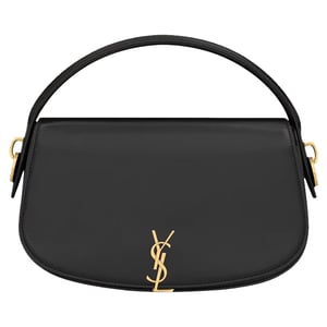 SAINT LAURENT VOLTAIRE Halbmond-Schultertasche