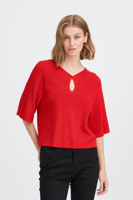 Kurzarm-Bluse IHCODY Loose fit