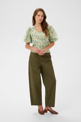 Kurzarm-Bluse RainieSZ Kurzarm-Bluse Fitted