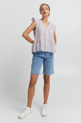 Ärmellose Bluse IHGRY Regular fit