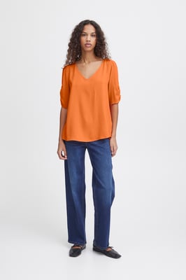 Kurzarm-Bluse IHMAIN Kurzarm-Bluse Regular fit