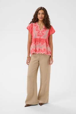 Kurzarm-Bluse CUdenio Kurzarm-Bluse Relaxed fit