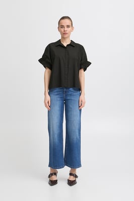 Kurzarm-Bluse IHSAMI Kurzarm-Bluse Loose fit